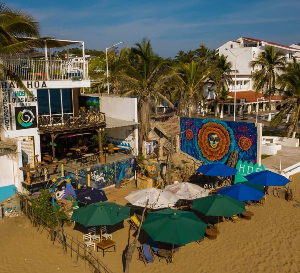 Hostal Olas Altas Manzanillo Esterno foto