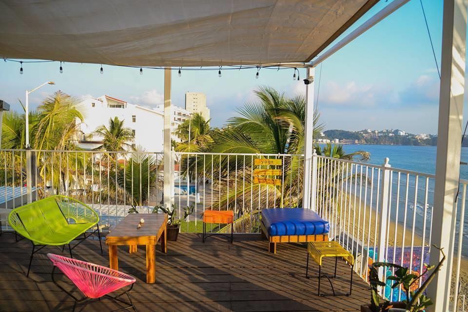 Hostal Olas Altas Manzanillo Esterno foto